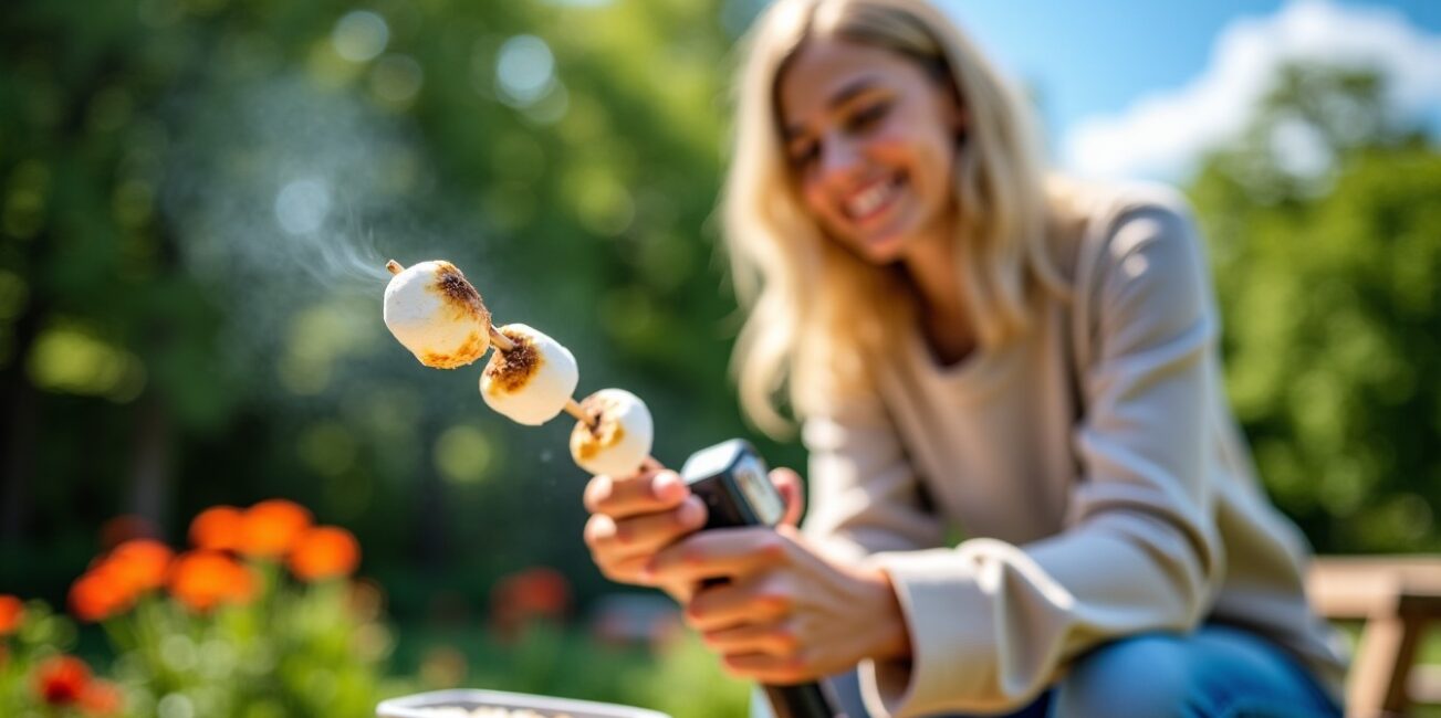 Comment griller des chamallows au chalumeau : astuces faciles et conseils pour un résultat parfait
