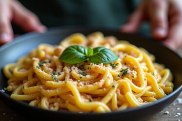 Comment réussir des pâtes carbonara onctueuses avec crème fraîche liquide ou épaisse : recette simple et savoureuse