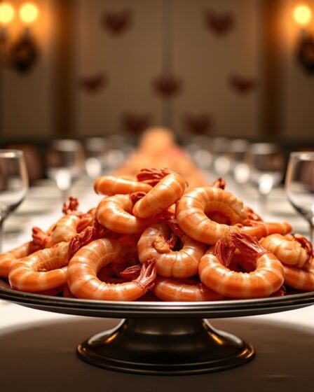 Crevettes à table : quelle quantité prévoir par convive pour un festin parfait ?