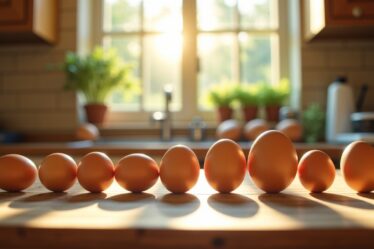 Poids du blanc d’œuf selon sa taille : guide complet et actualisé 2025