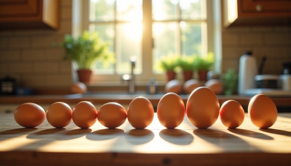 Poids du blanc d’œuf selon sa taille : guide complet et actualisé 2025