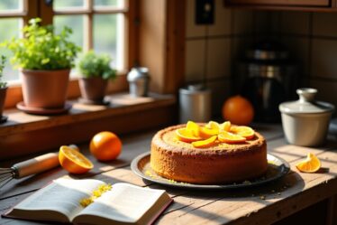 Recette traditionnelle du gâteau moelleux à l’orange, facile à réaliser comme chez grand-mère