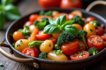Tian de légumes à l'italienne : une recette rapide, simple et pleine de saveurs