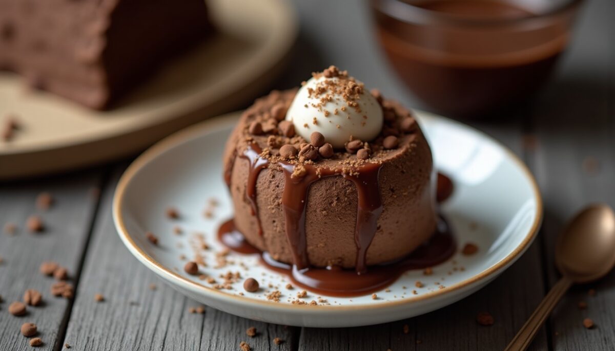 Recette simple et brillante de glaçage au chocolat au lait