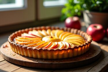 Délicieuse tarte normande aux pommes : recette simple et pleine de saveurs
