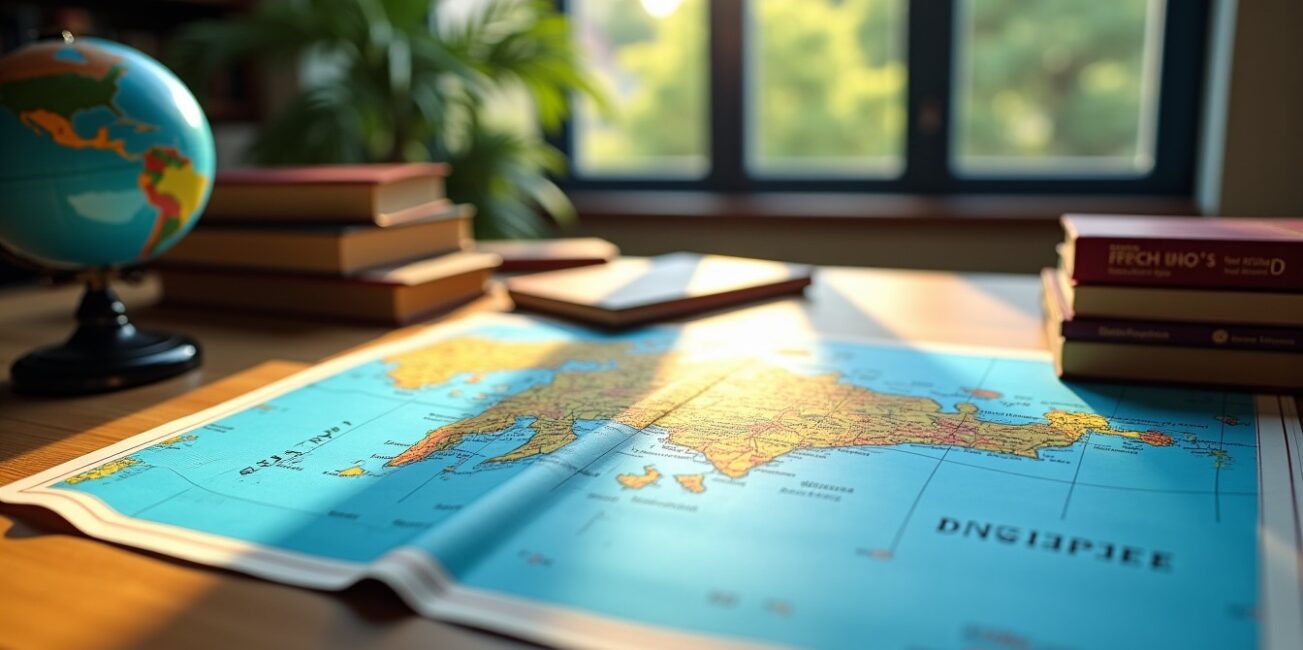 Singapour sur la Carte du Monde : Localisation Précise et Faits Essentiels