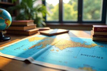 Singapour sur la Carte du Monde : Localisation Précise et Faits Essentiels
