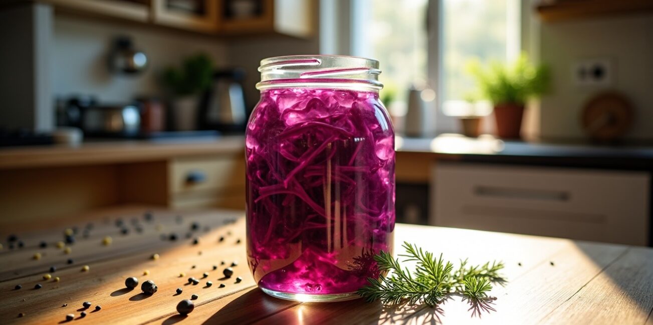 Pickles de chou rouge : une recette maison simple et express