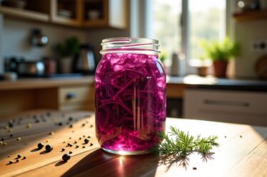 Pickles de chou rouge : une recette maison simple et express