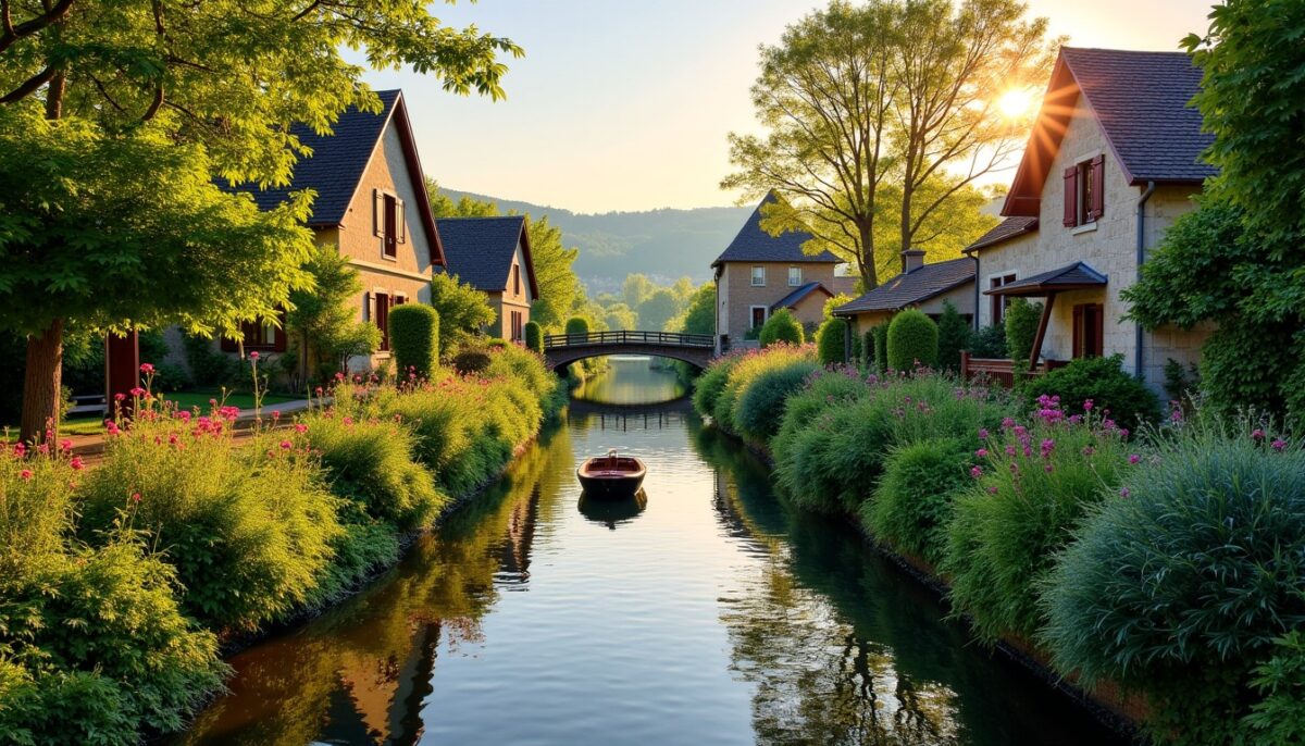 La Venise Verte du Puy-de-Dôme : Découvrez un village enchanteur et ses canaux pittoresques