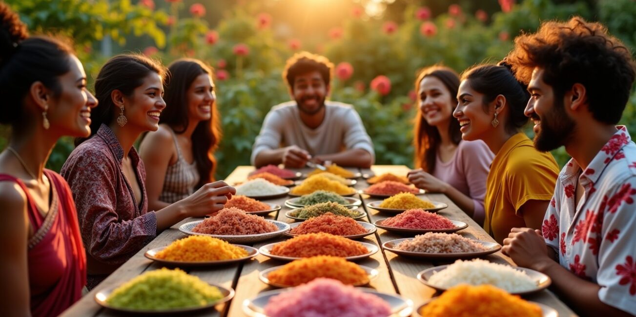 Pride Rice : l'histoire et le symbole vibrant de la diversité culinaire