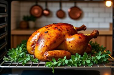 Cuisson parfaite du poulet de 2 kg au four : guide étape par étape