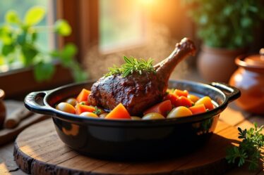 Cuissot de chevreuil mijoté en cocotte : une recette simple et pleine de saveurs