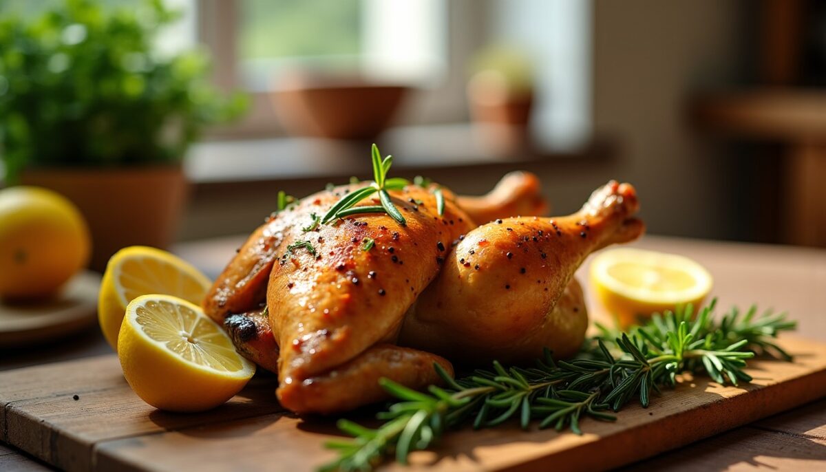 Délicieuse cuisse de poulet croustillante au four : une recette simple et savoureuse