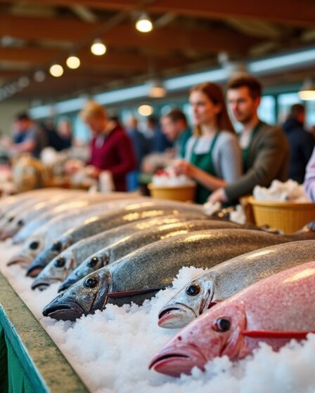 Poissonnerie à Caen : fraîcheur garantie et service de livraison express