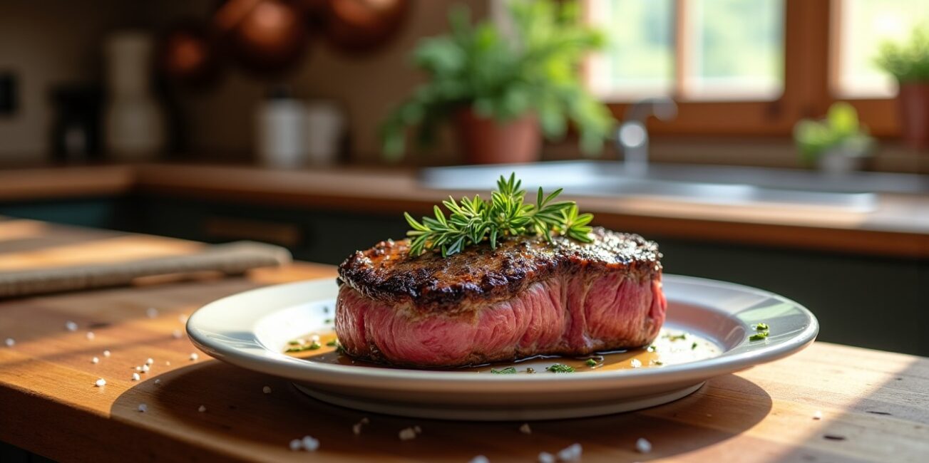 Filet mignon poêlé : recette express pour une réussite garantie