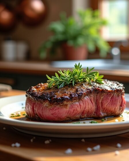 Filet mignon poêlé : recette express pour une réussite garantie