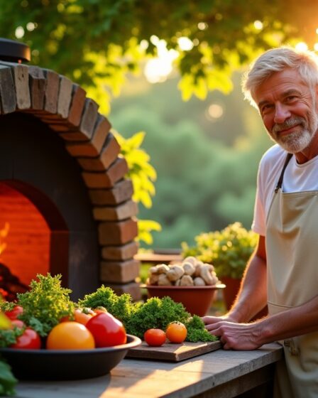 Cuisine au feu de bois : l'authenticité préservée grâce au bois séché au four pour une cuisson propre et savoureuse