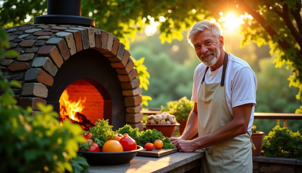 Cuisine au feu de bois : l'authenticité préservée grâce au bois séché au four pour une cuisson propre et savoureuse