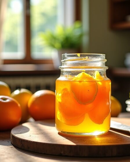 Recette maison facile et rapide de confiture d'orange et citron aux délicieuses écorces