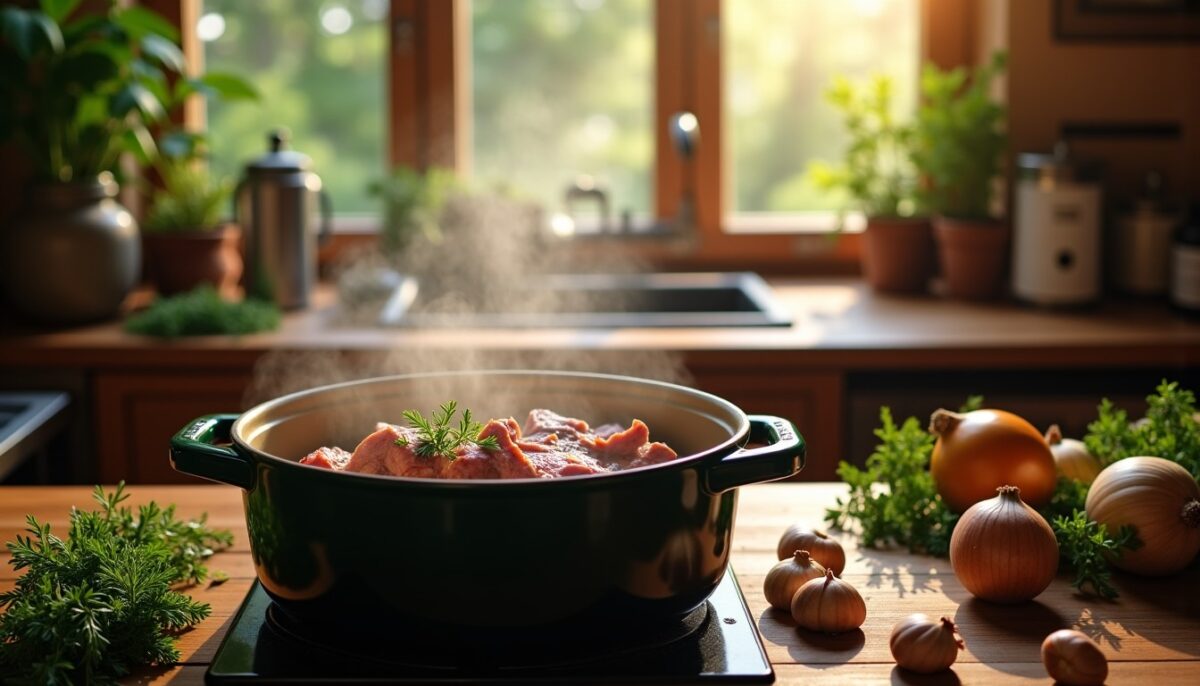 Joue de porc à l'ancienne : recette mijotée traditionnelle et gourmande
