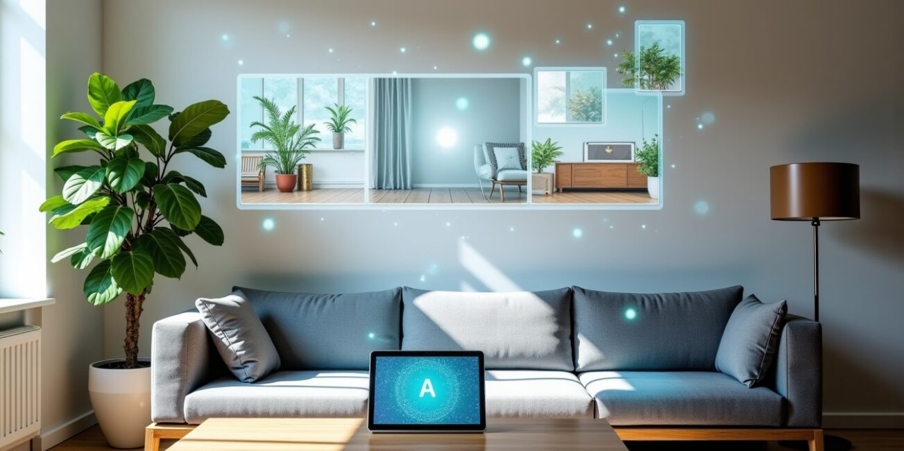 Services de transformation déco par IA : fonctionnalités et styles selon les outils