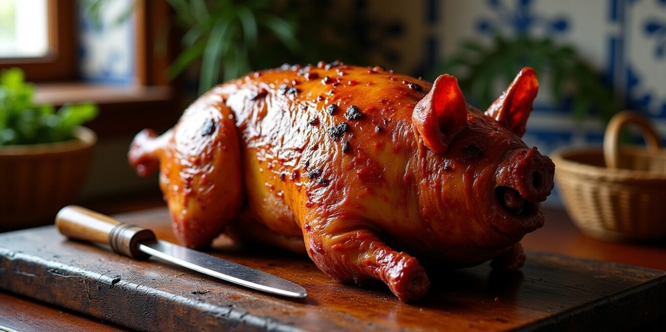 Leitão à la Bairrada : l'authentique recette du cochon de lait portugais
