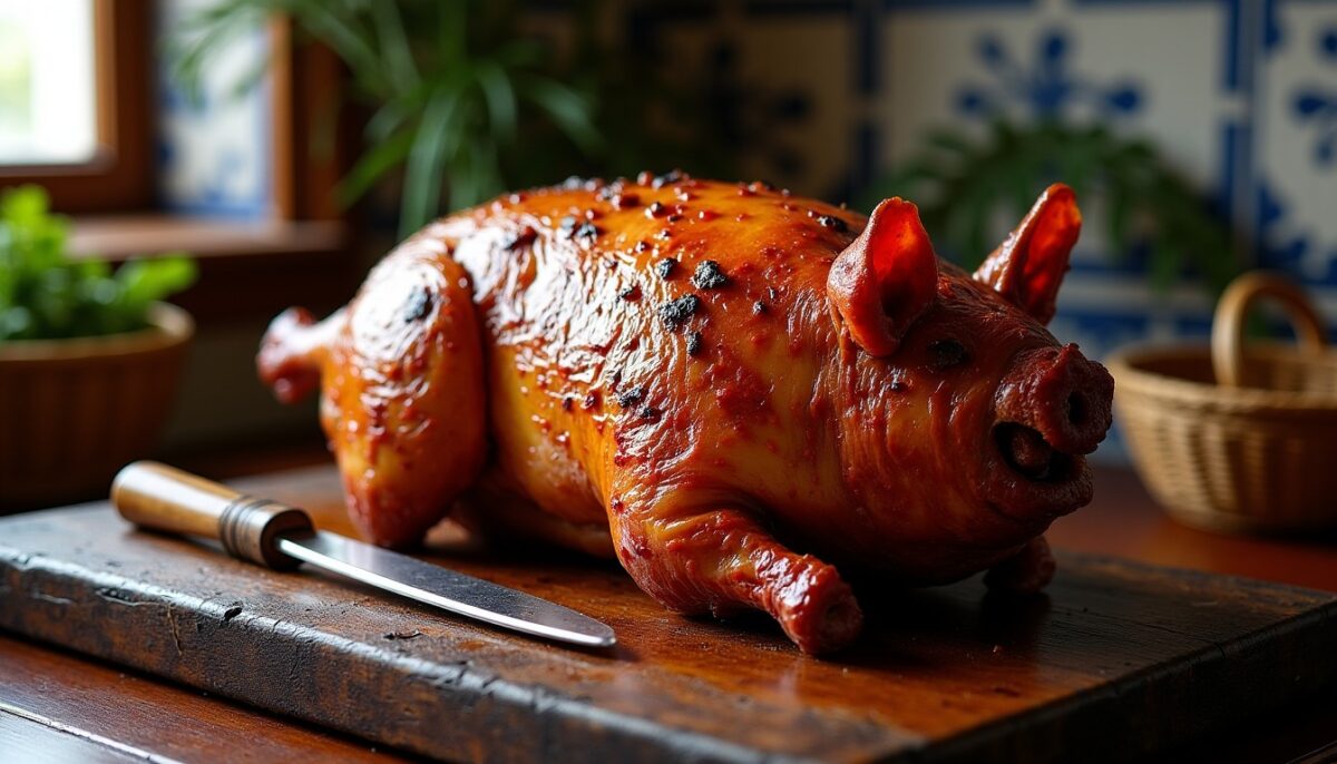 Leitão à la Bairrada : l'authentique recette du cochon de lait portugais