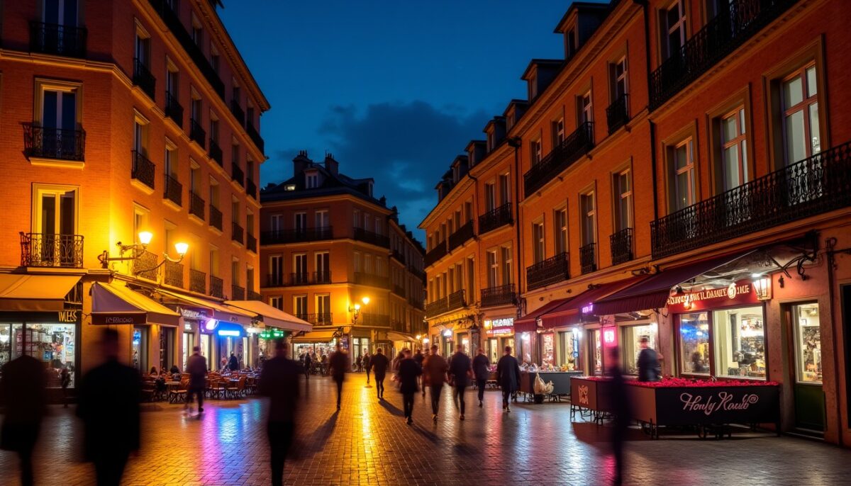 Toulouse après la tombée de la nuit : découvrez les délices nocturnes de la Ville Rose