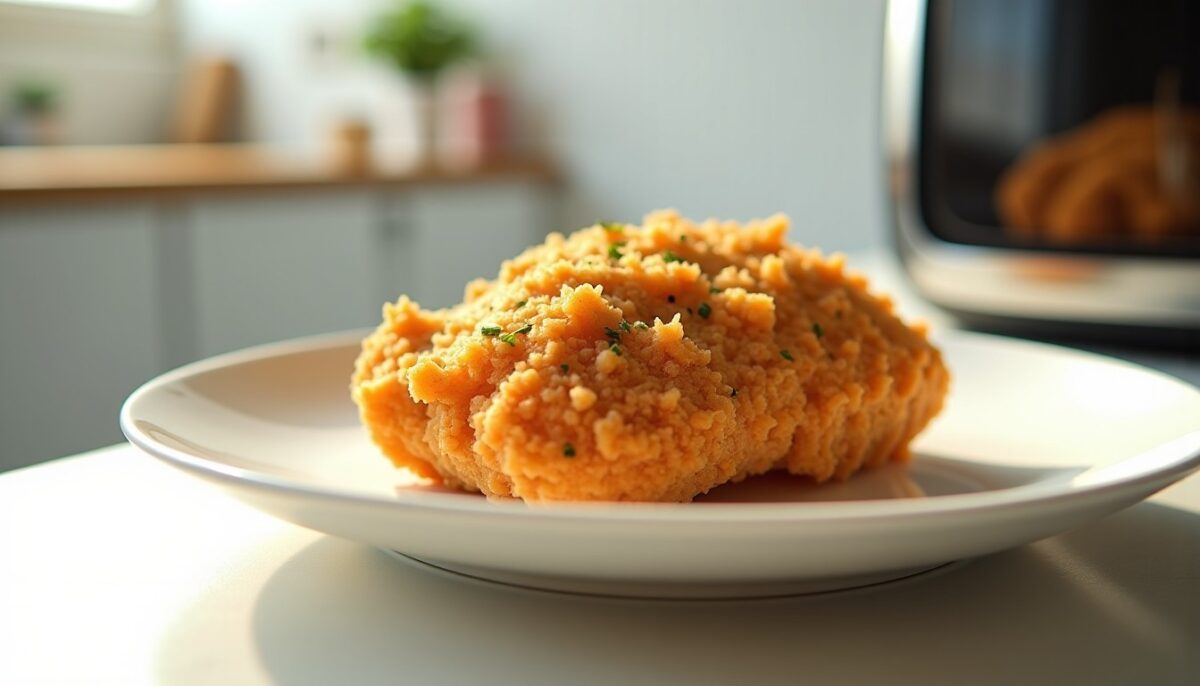 Cordon Bleu revisité : réchauffage express et croustillant grâce à la friteuse à air