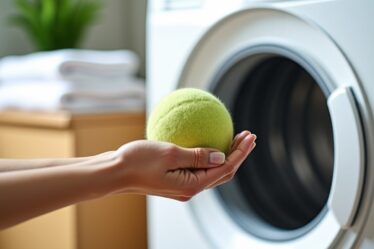 Astuce efficace : quelle alternative à la balle de tennis dans le sèche-linge ?