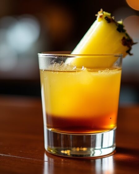 Shooter Madeleine : une recette simple et gourmande au triple sec, amaretto et ananas