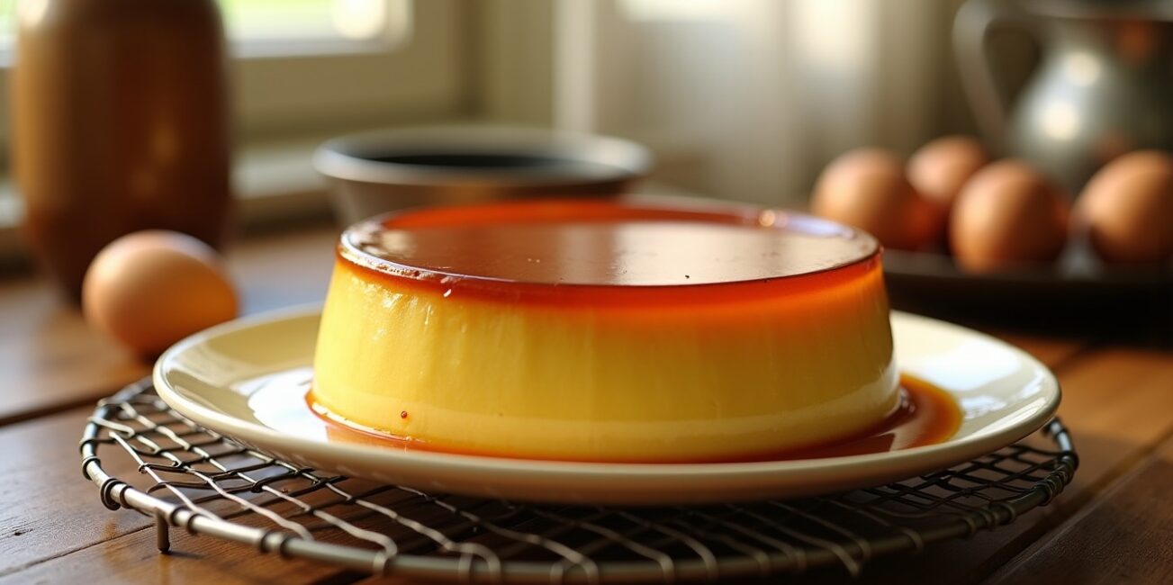 Flan aux œufs traditionnel : la recette rapide et facile de nos grands-mères