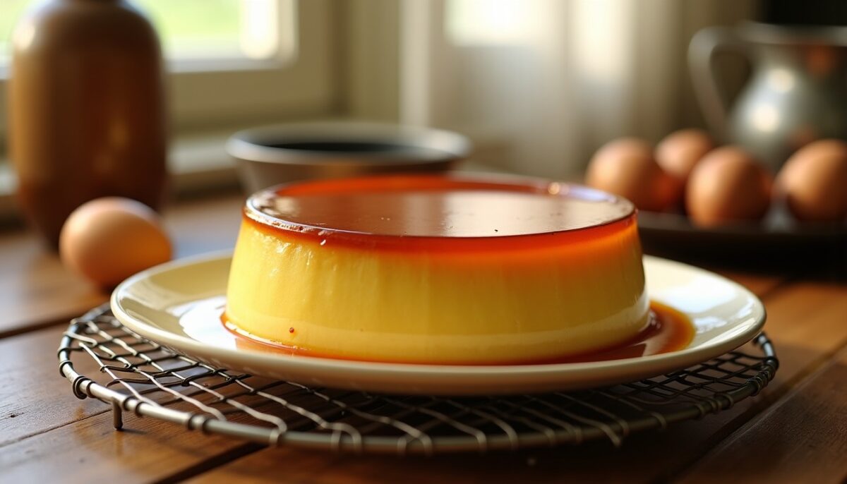 Flan aux œufs traditionnel : la recette rapide et facile de nos grands-mères