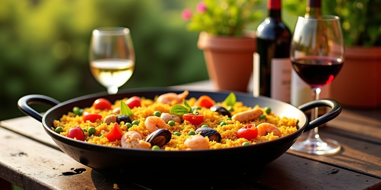 Paella et vin : conseils pour un accord parfait et réussi