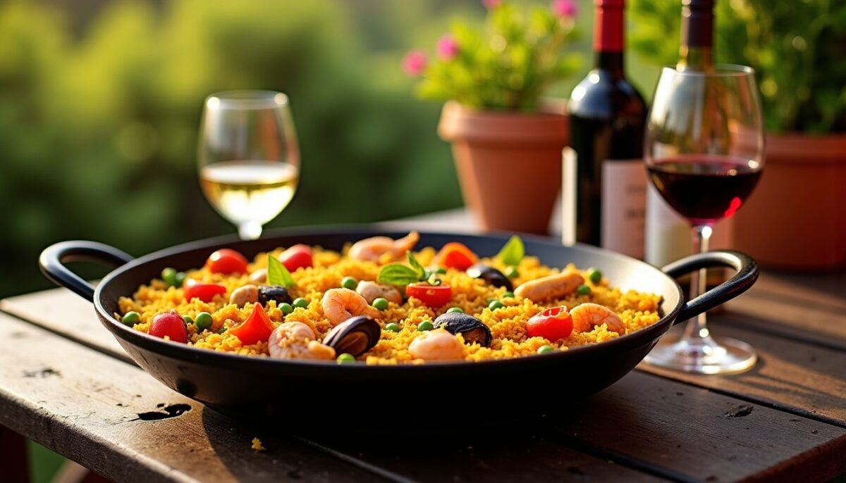 Paella et vin : conseils pour un accord parfait et réussi