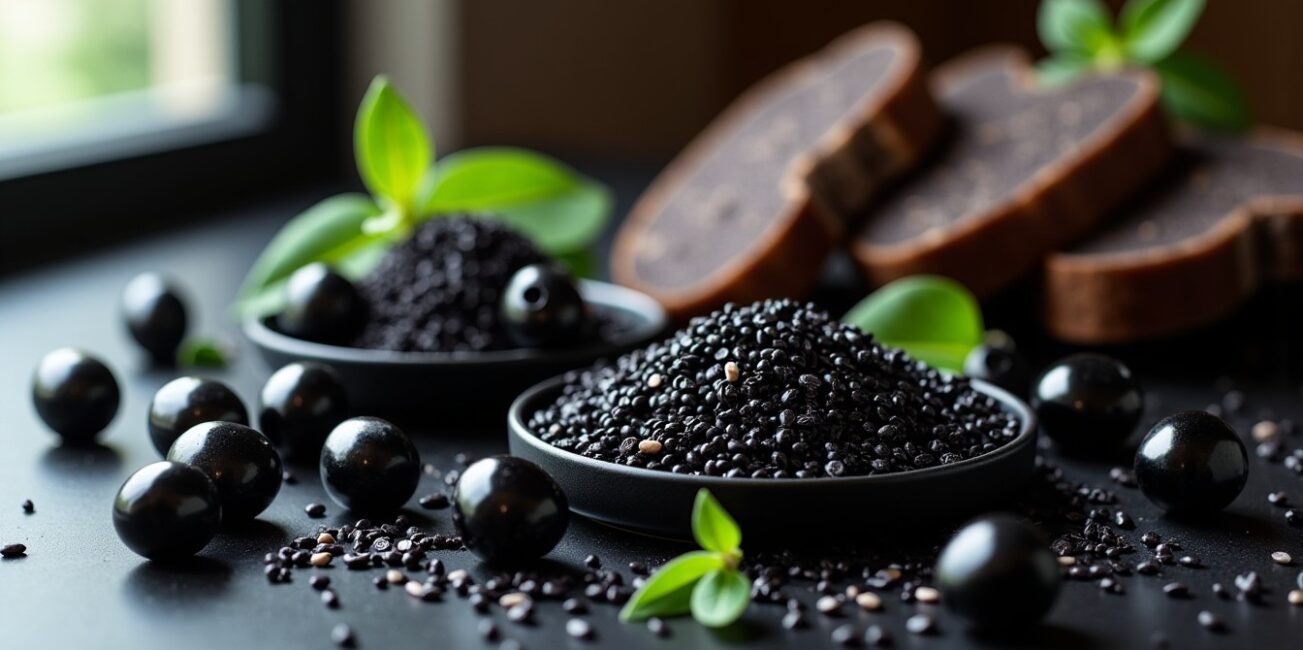 Aliments noirs : leurs bienfaits, les variétés à découvrir et des recettes dans l’air du temps