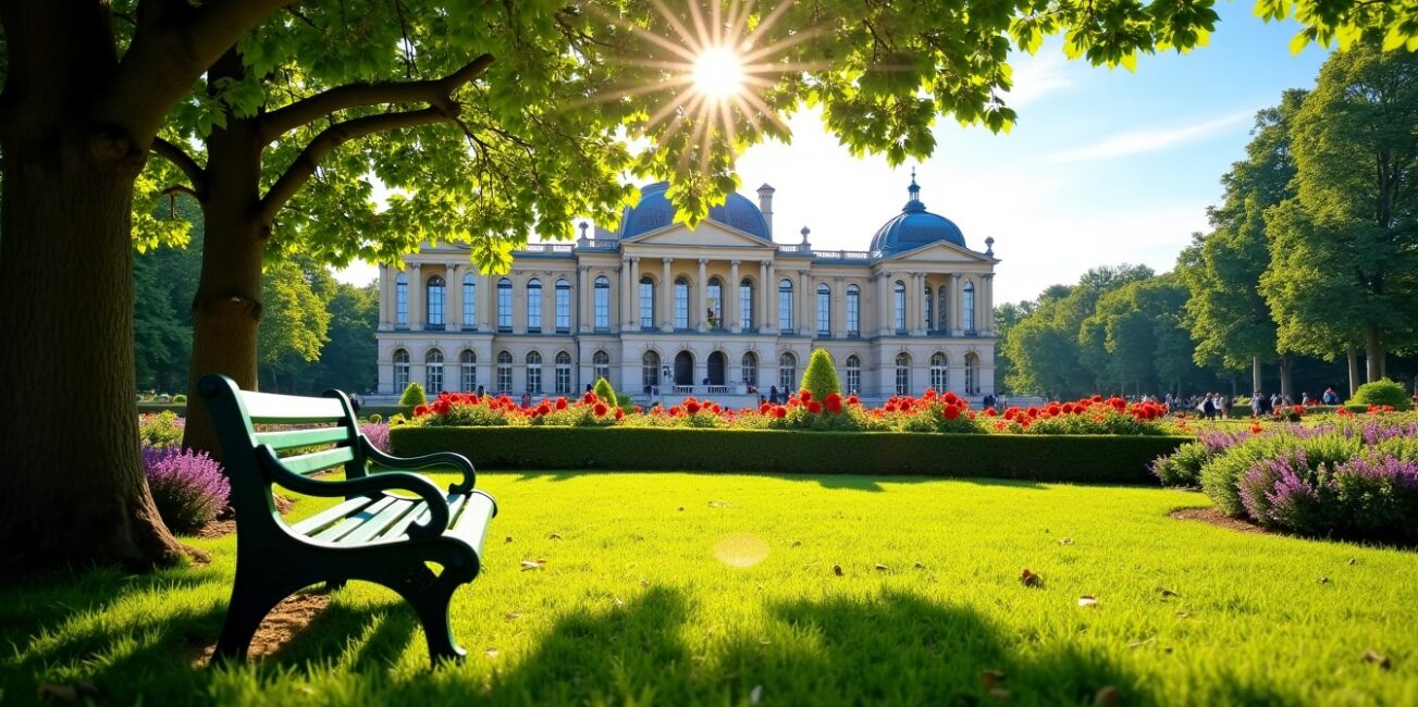 À Vienne, le Burggarten : un jardin impérial où savourer une pause au vert
