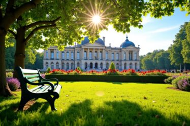 À Vienne, le Burggarten : un jardin impérial où savourer une pause au vert