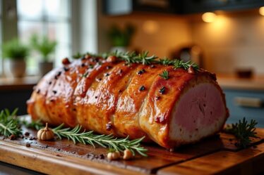 Rôti de porc au four : temps de cuisson et astuces pour une viande tendre et moelleuse