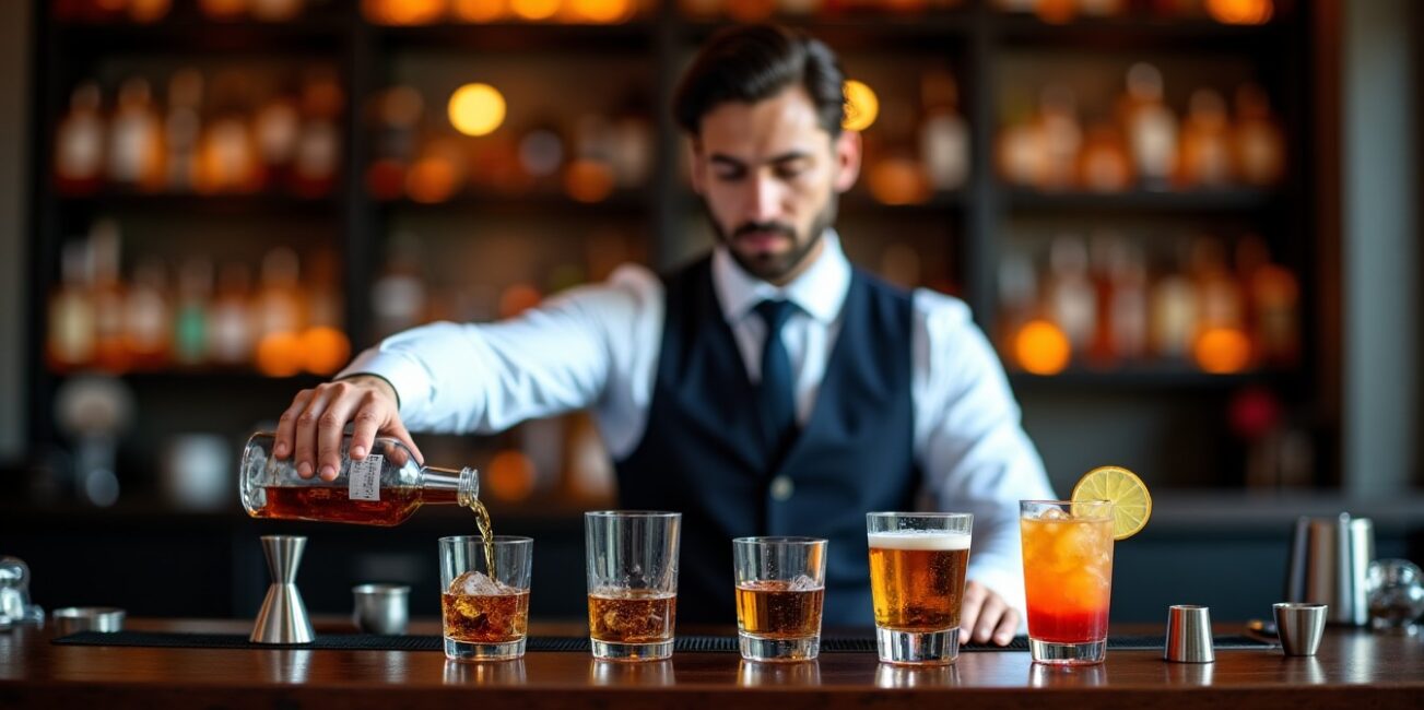 Guide des doses d’alcool au bar : les volumes en centilitres selon chaque boisson